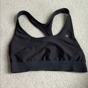 Champion Women's Gray Racerback Sports Bra